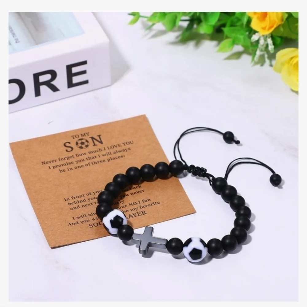 To My Son Bracelet 7